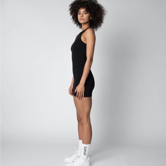 Talentless Ribbed High Neck Contour Dress - Picture 3 of 4